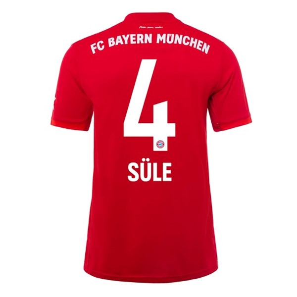 Camiseta Bayern Munich NO.4 Sule 1ª 2019/20 Rojo